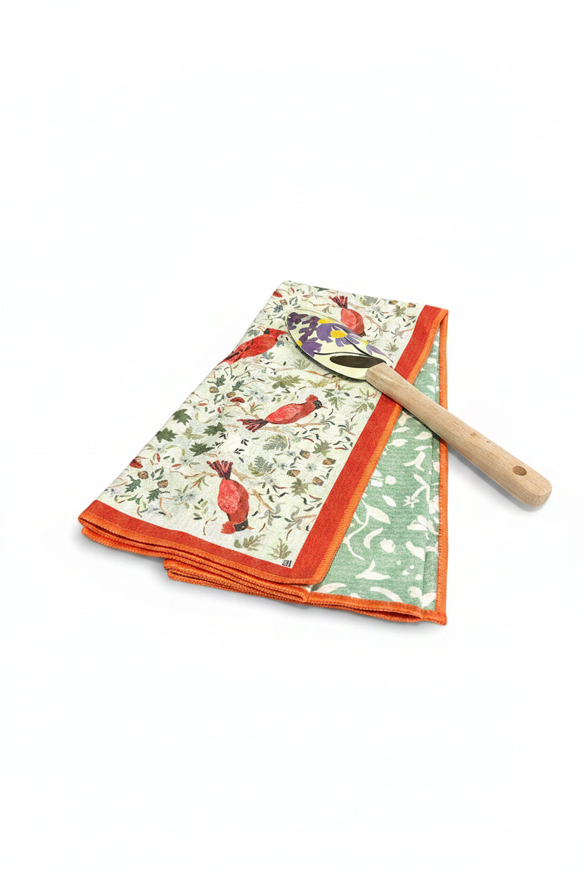 Songbird Double-Sided Tea Towel