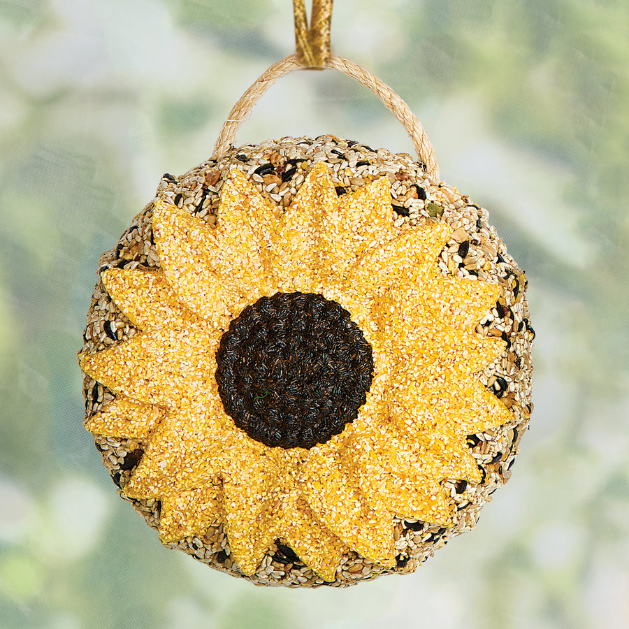 Sunflower Bird Seed Feeder