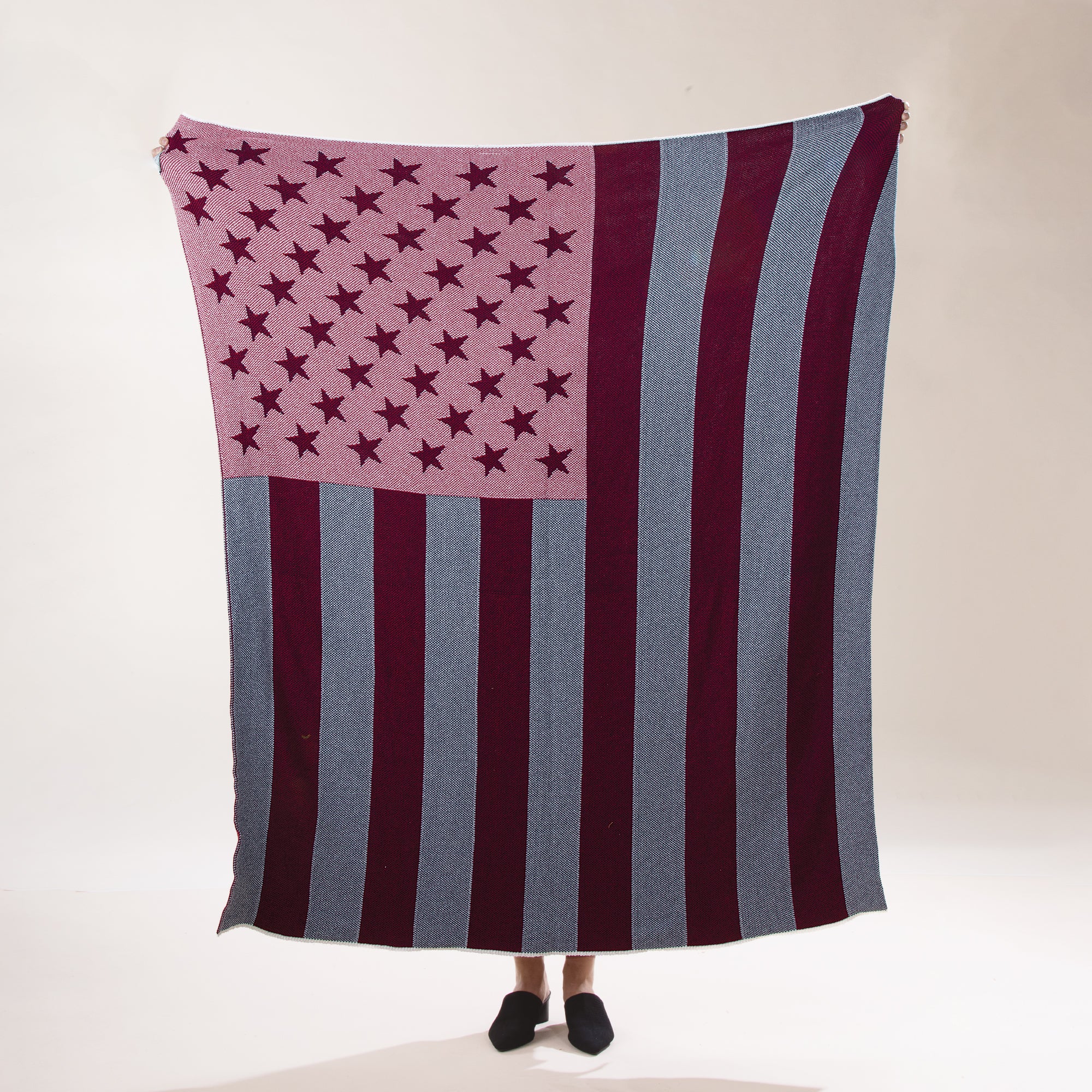 American Flag Throw Blanket (Preorder)