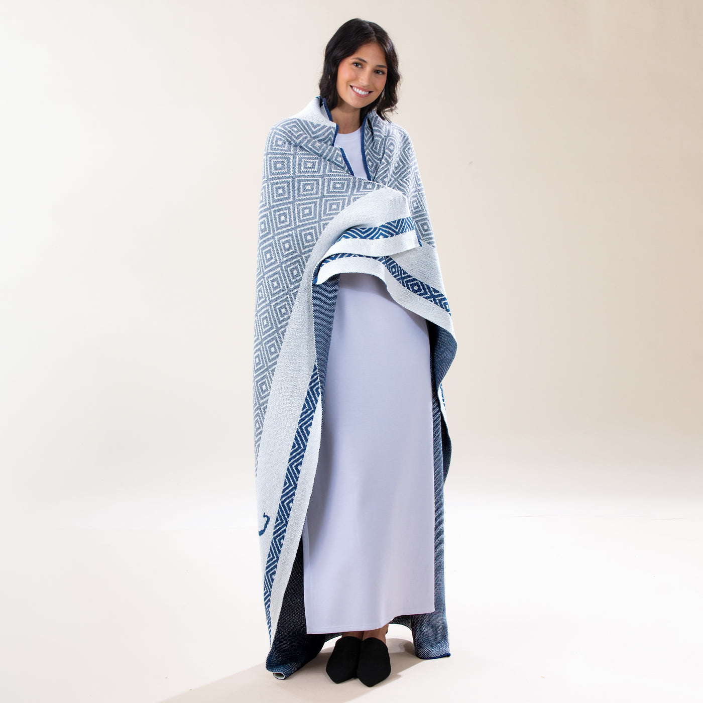 Octopus Striped Throw Blanket (Preorder)