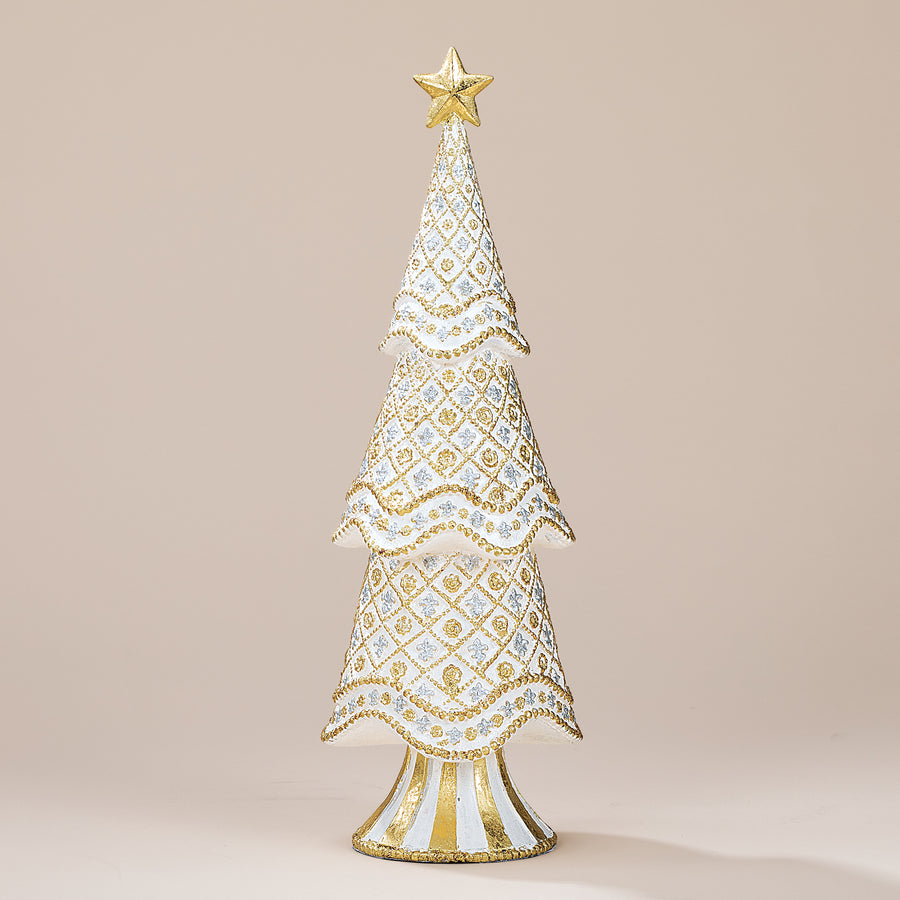 Winter Wonderland Scalloped Tree