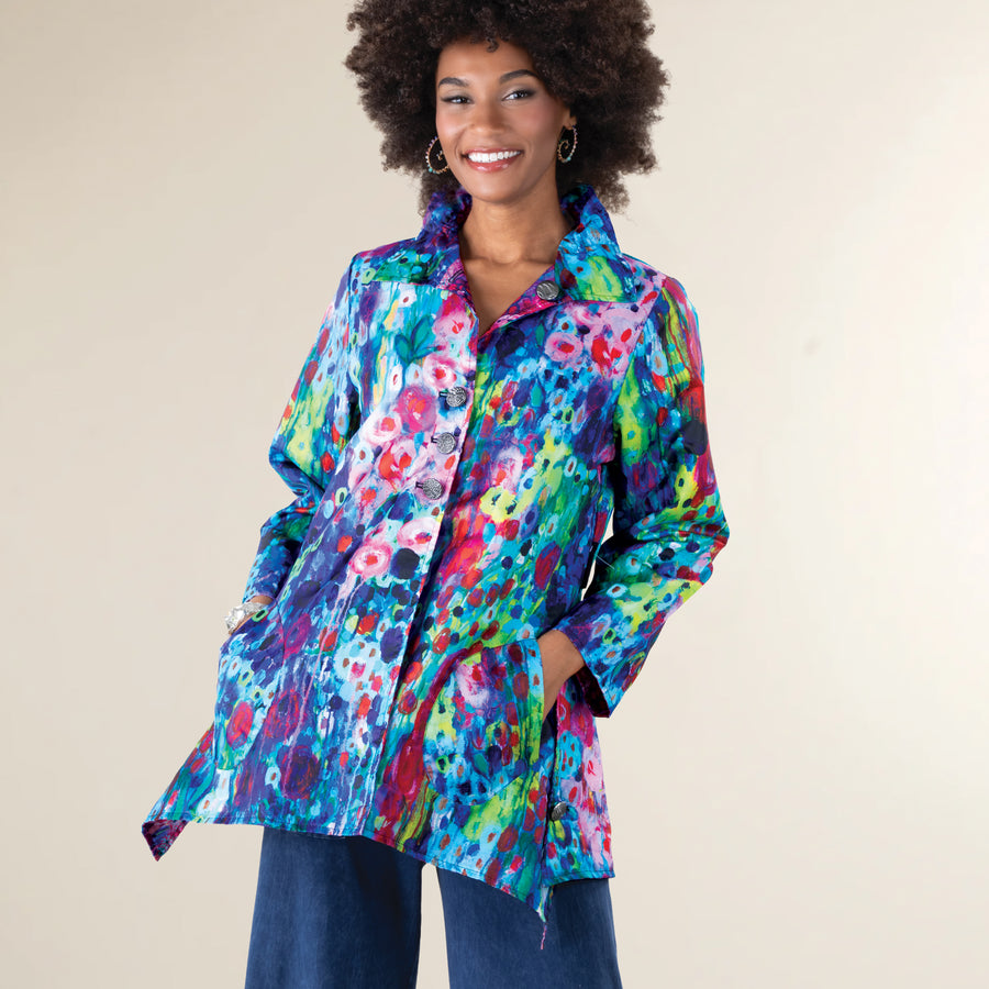 Reversible Jewel-Toned Jacket