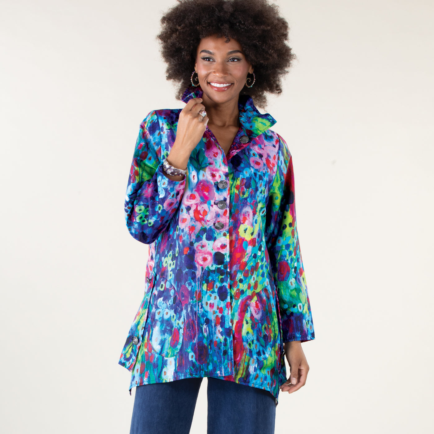 Reversible Jewel-Toned Jacket