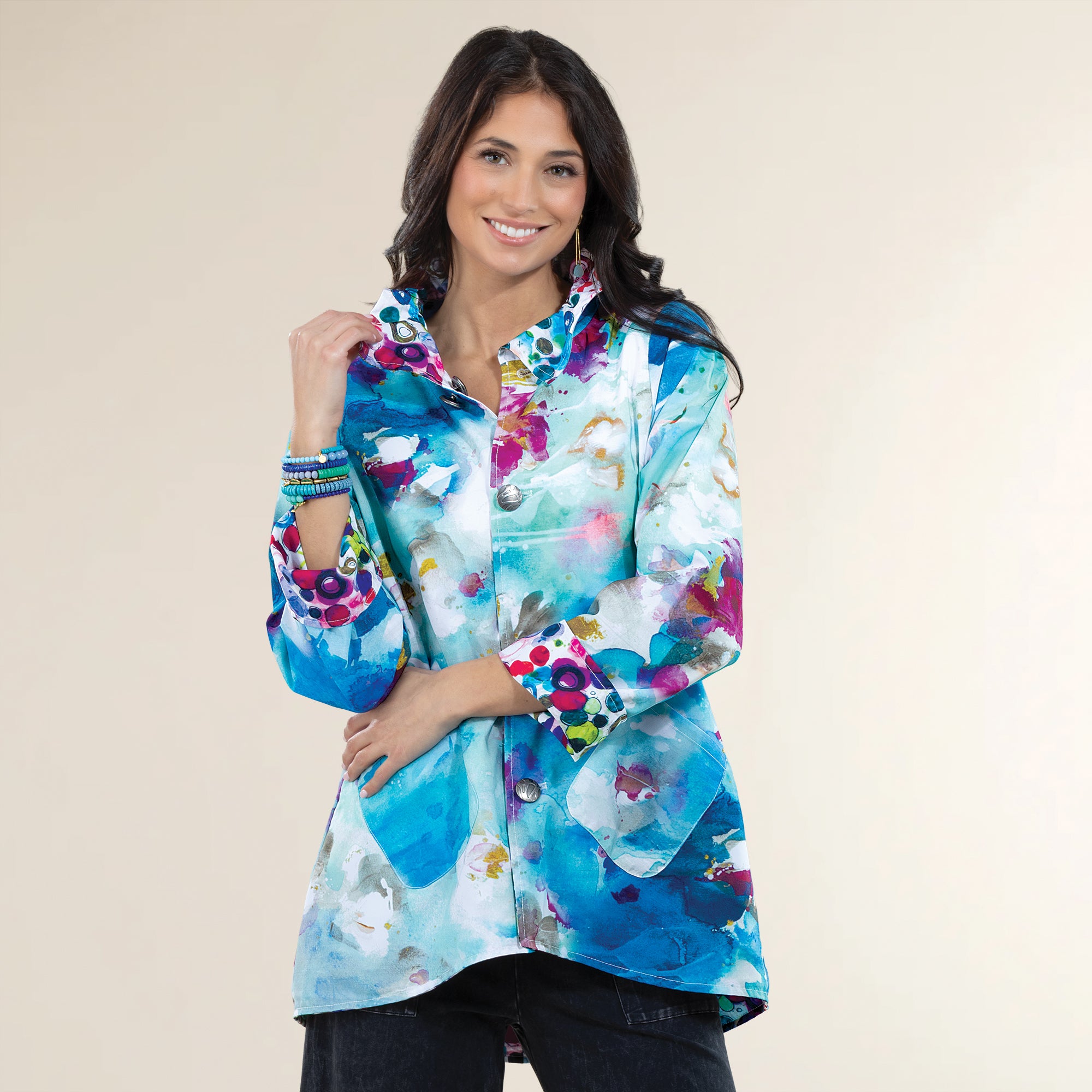 Reversible Watercolor Palette Jacket