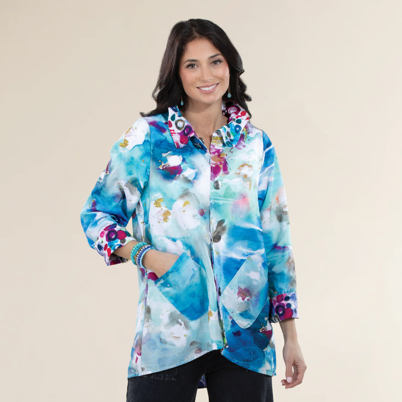 Reversible Watercolor Palette Jacket