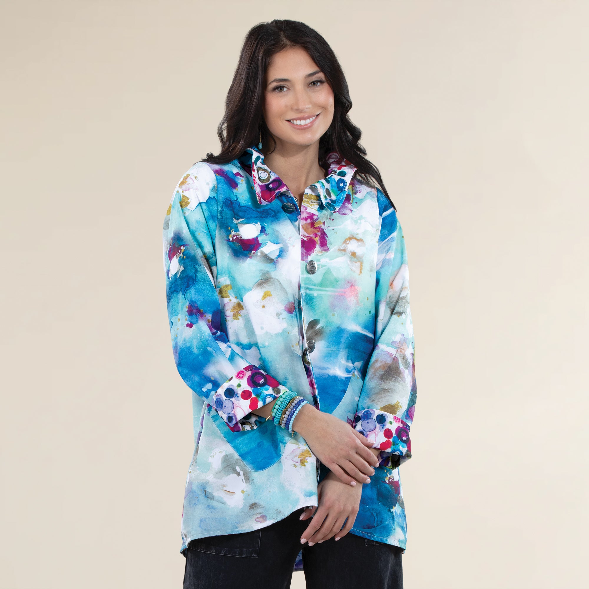 Reversible Watercolor Palette Jacket