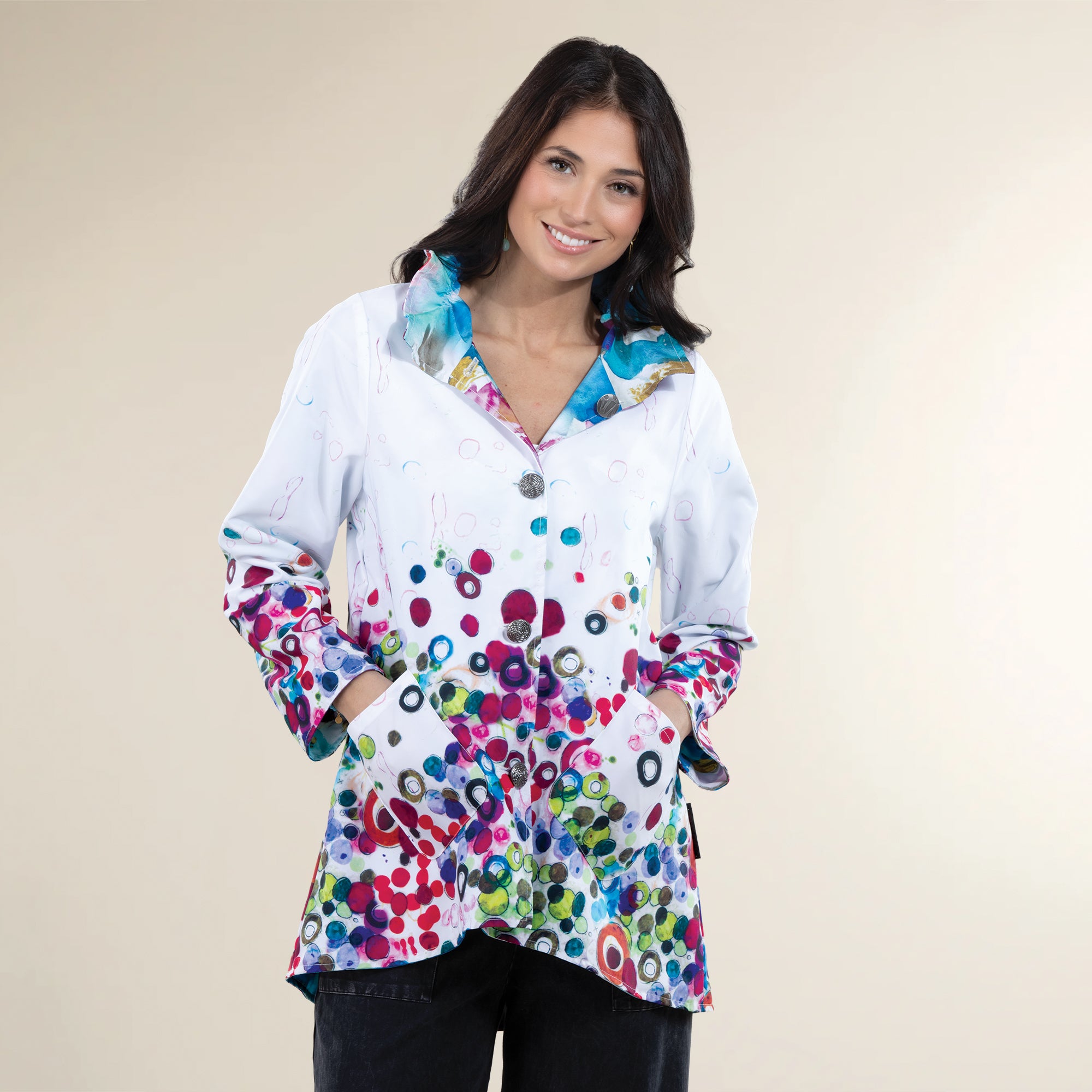 Reversible Watercolor Palette Jacket