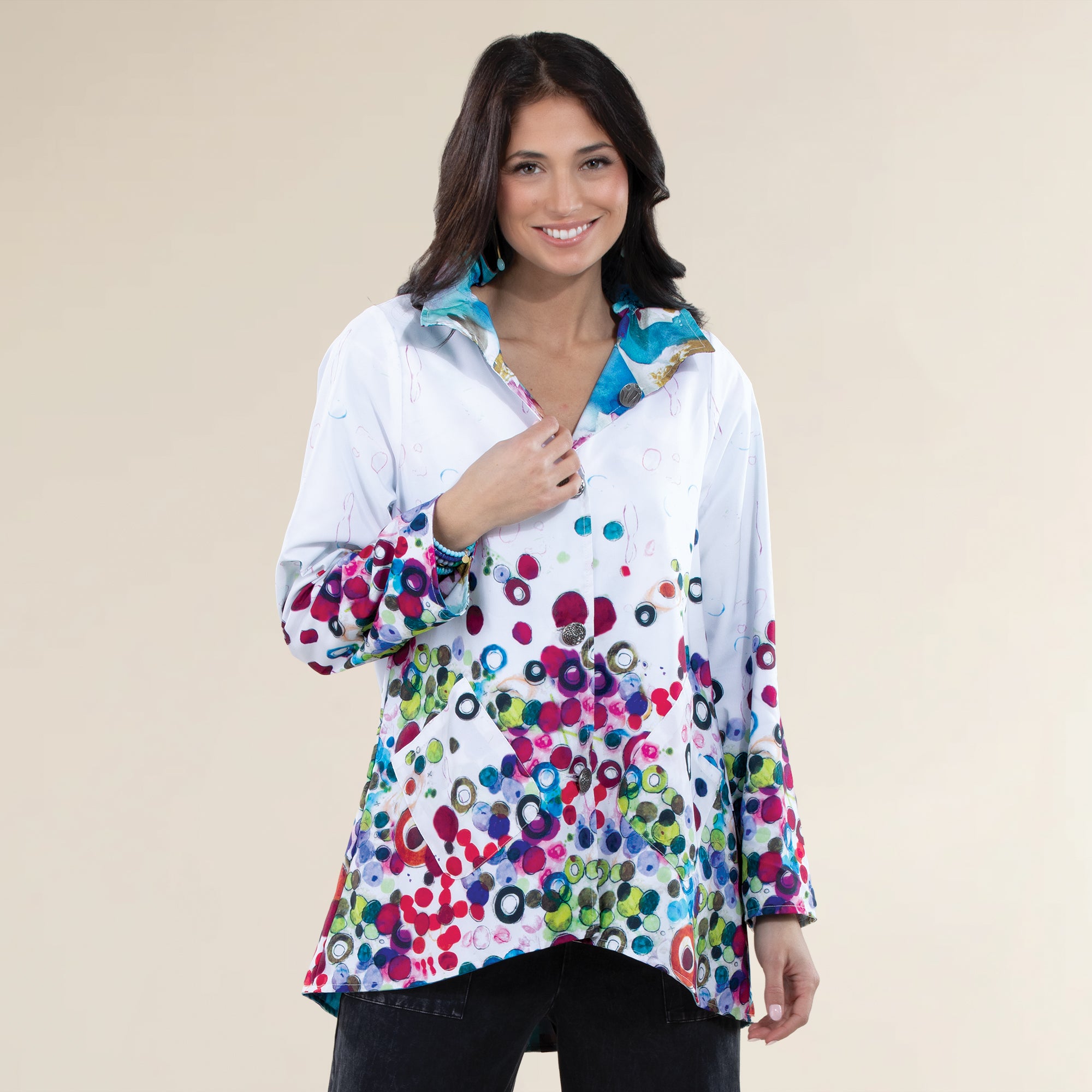 Reversible Watercolor Palette Jacket