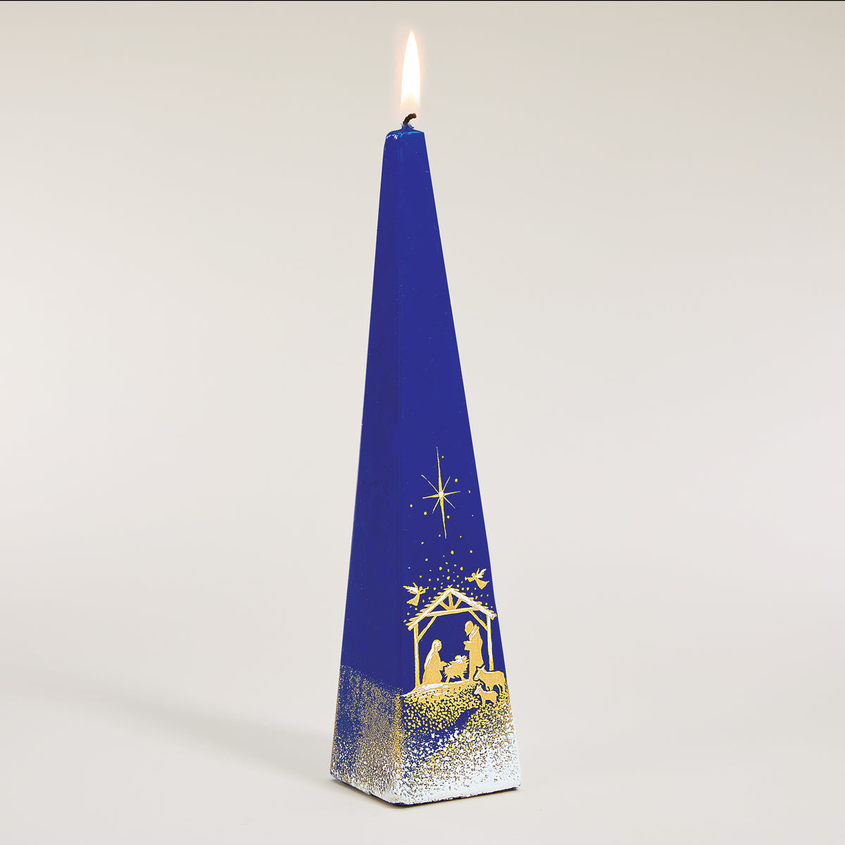 Hand-Painted Holy Night Candle (Preorder)