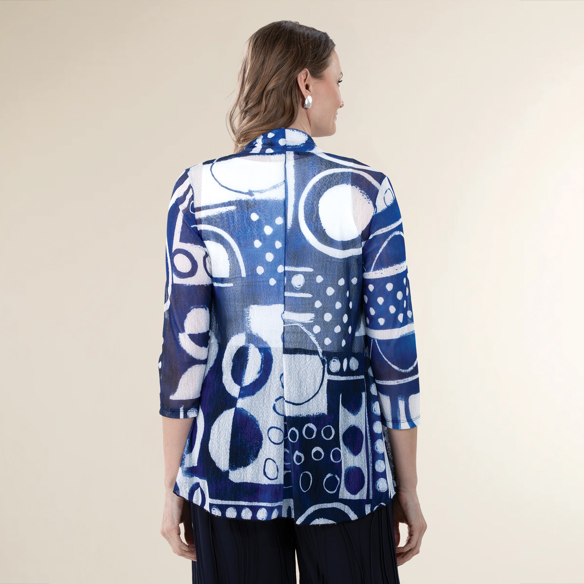 Polka-Dotted Patterns Cardigan