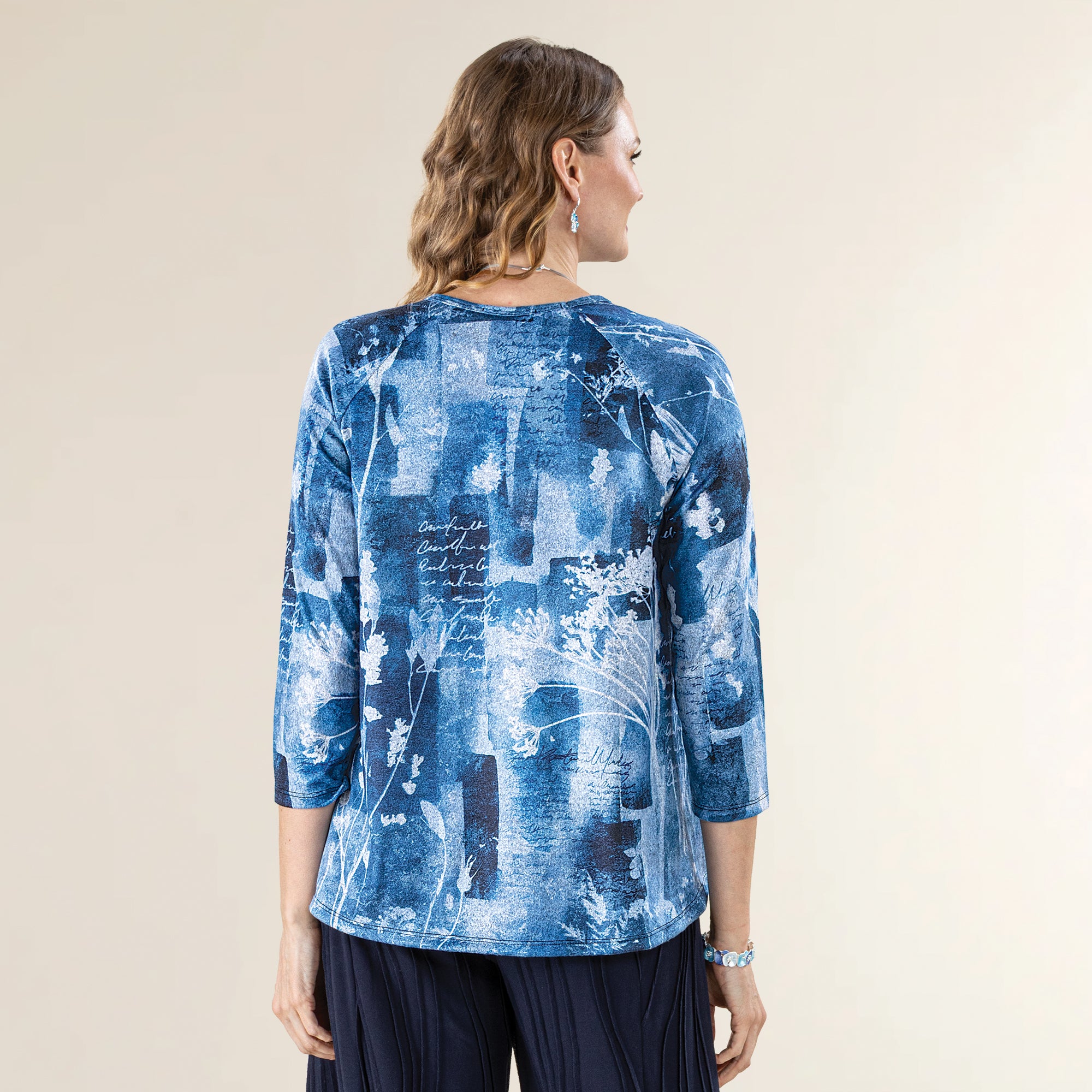 Abstract Splatters Tunic