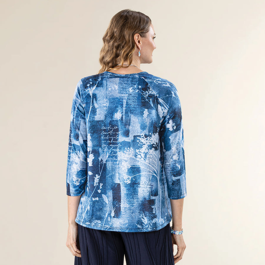 Abstract Splatters Tunic