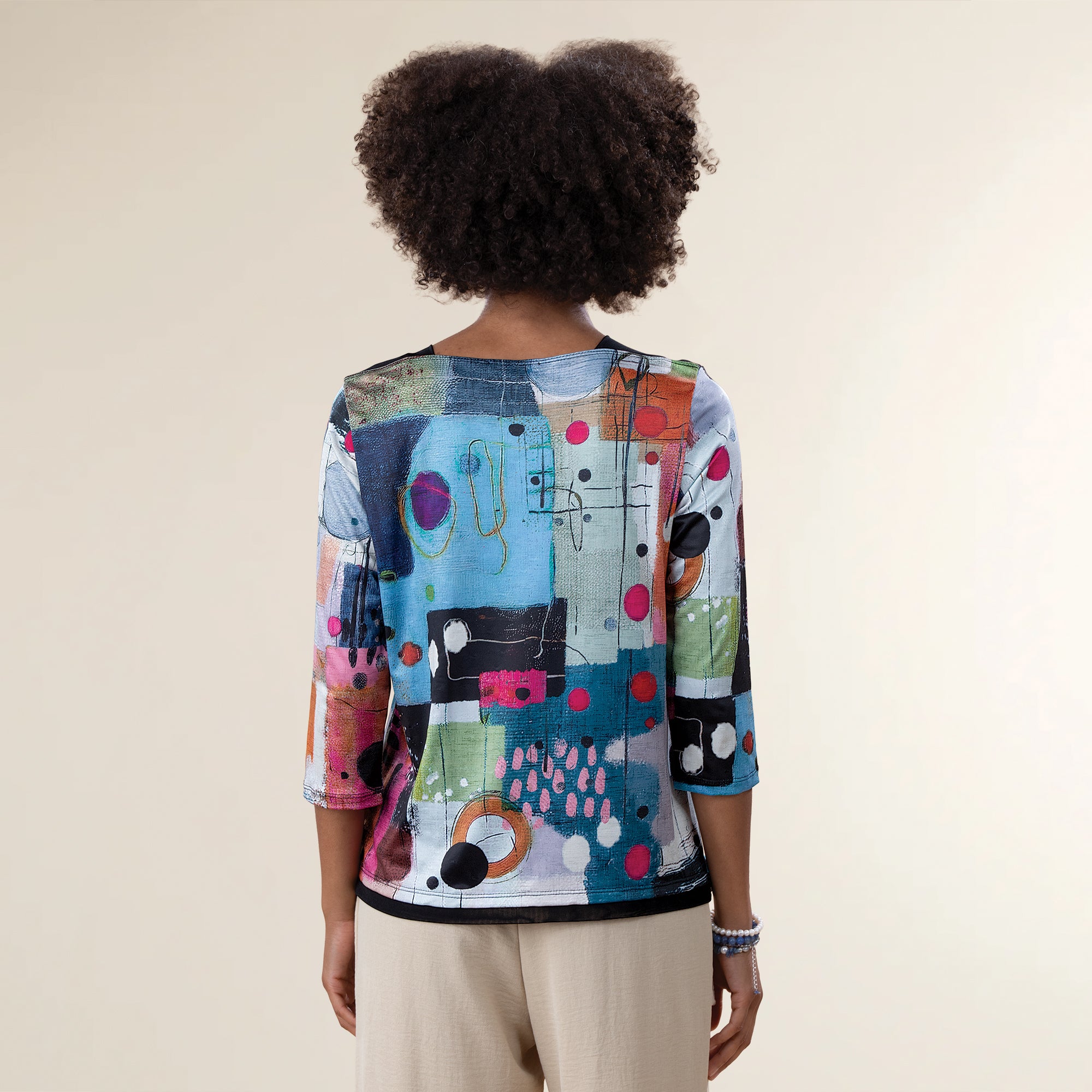 Sophisticated Shapes Top