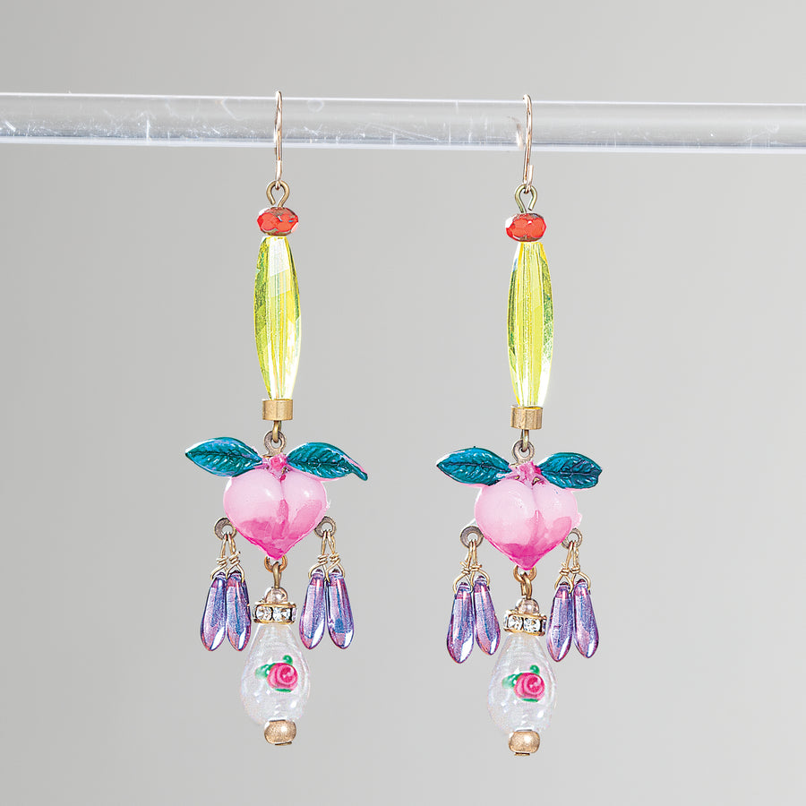 Repurposed Relics Tutti Frutti Earrings