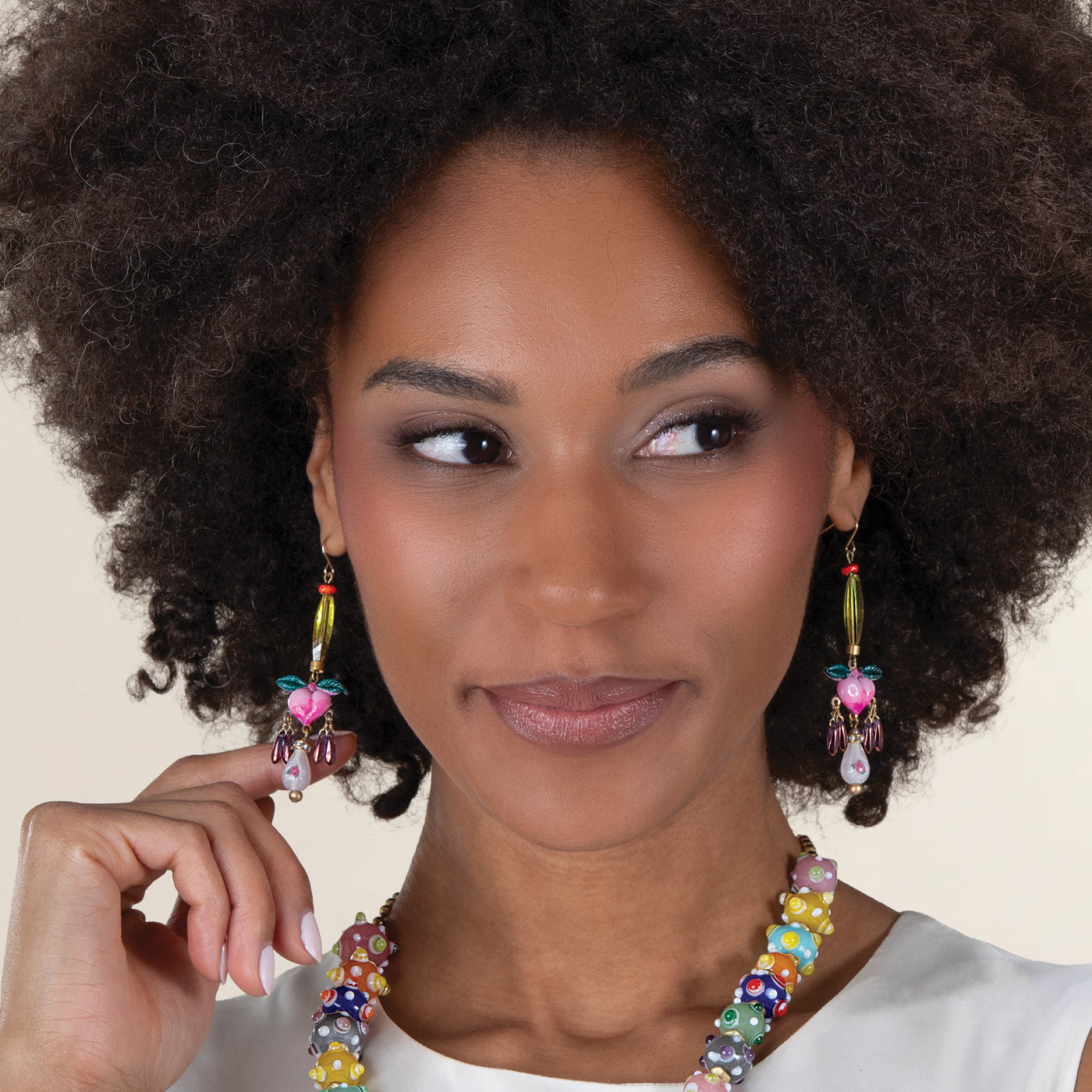Repurposed Relics Tutti Frutti Earrings (Preorder)