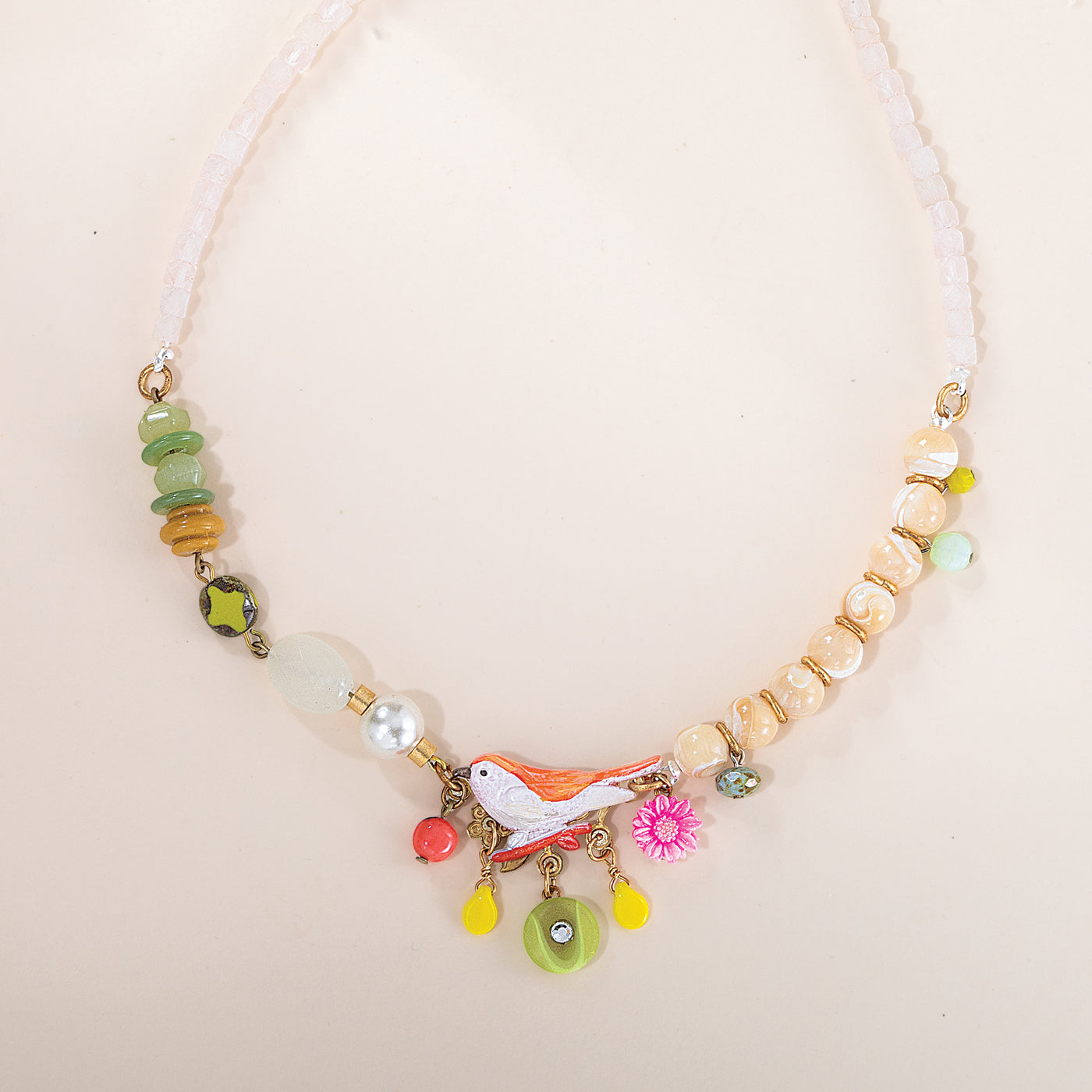 Repurposed Relics Charming Bird Necklace (Preorder)