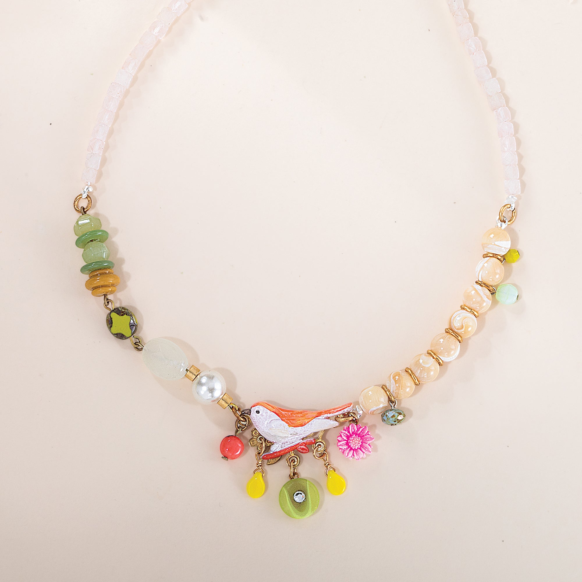 Repurposed Relics Charming Bird Necklace (Preorder)