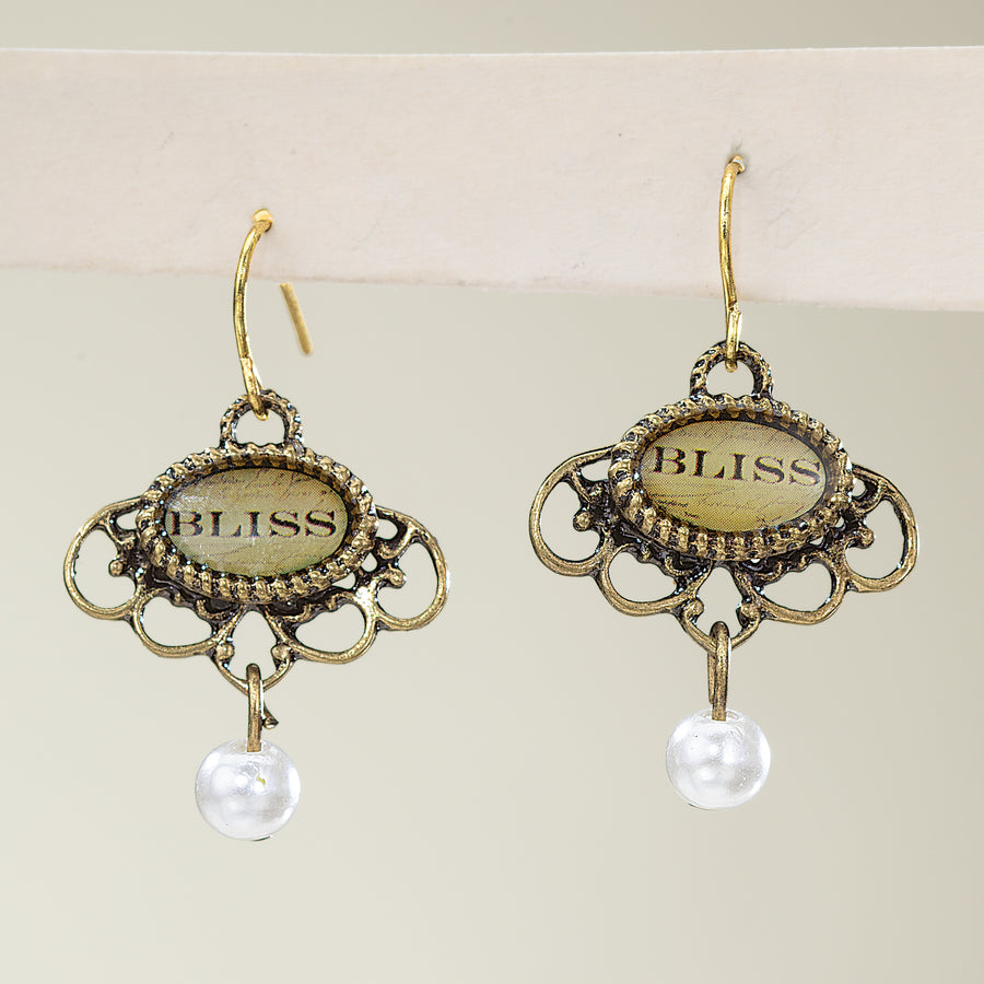 Vintage-Inspired Petite Pearl Bliss Earrings