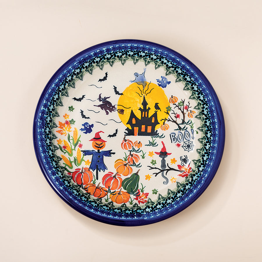 Polish Pottery Magic Moonlight Dinner Plate
