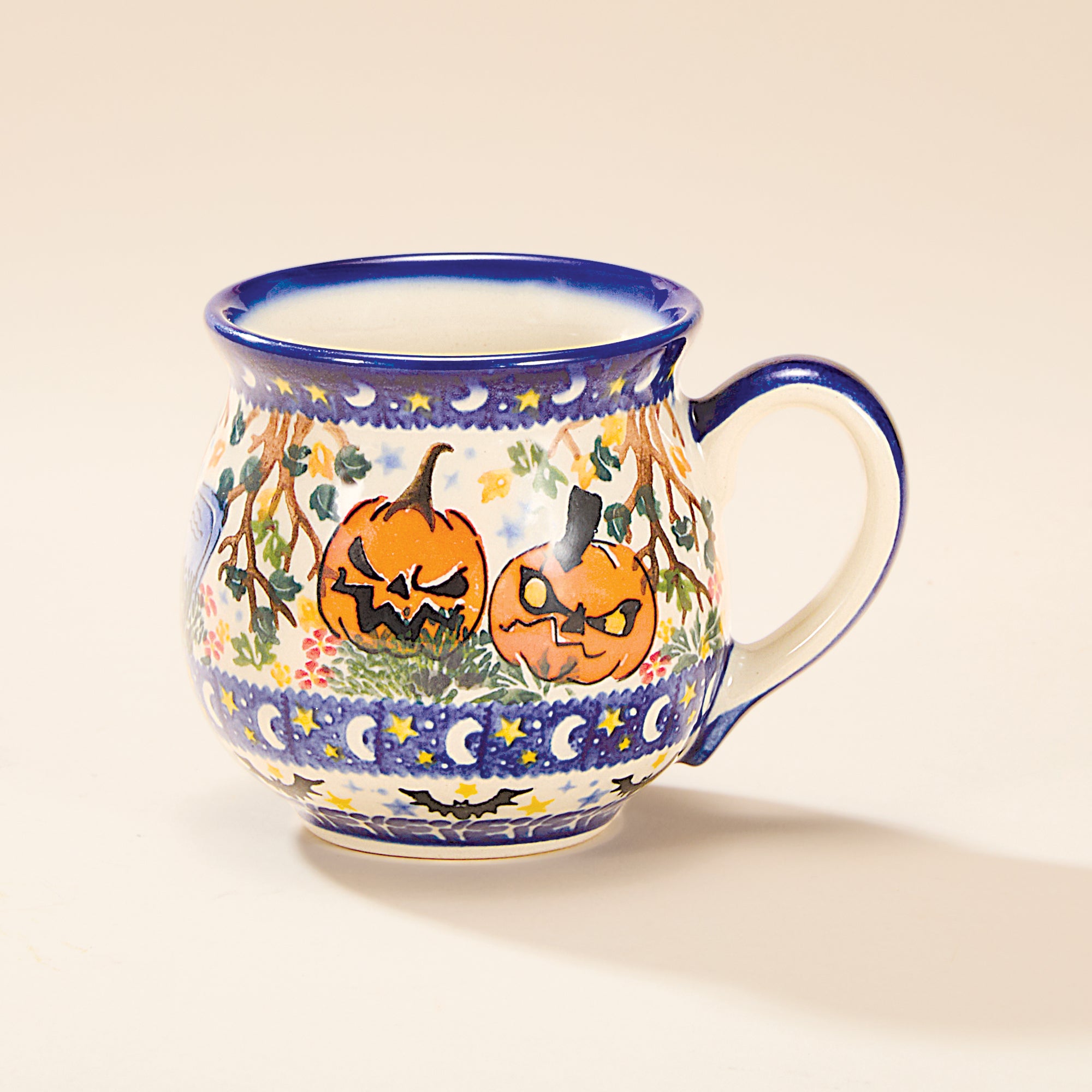 Polish Pottery Fright Night Bubble Mug, 11oz. (Preorder)