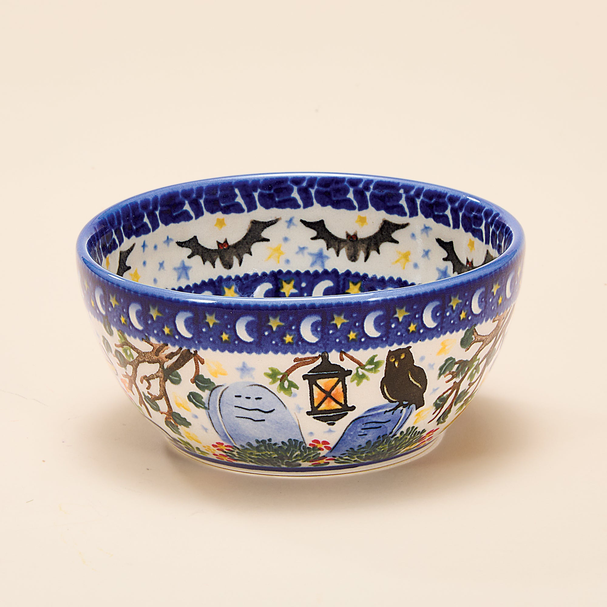 Polish Pottery Fright Night Small Bowl (Preorder)