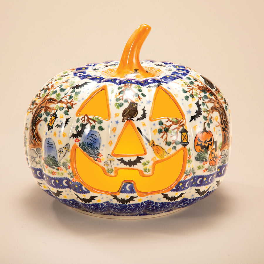 2026 Polish Pottery Fright Night Jack O' Lantern (Preorder)