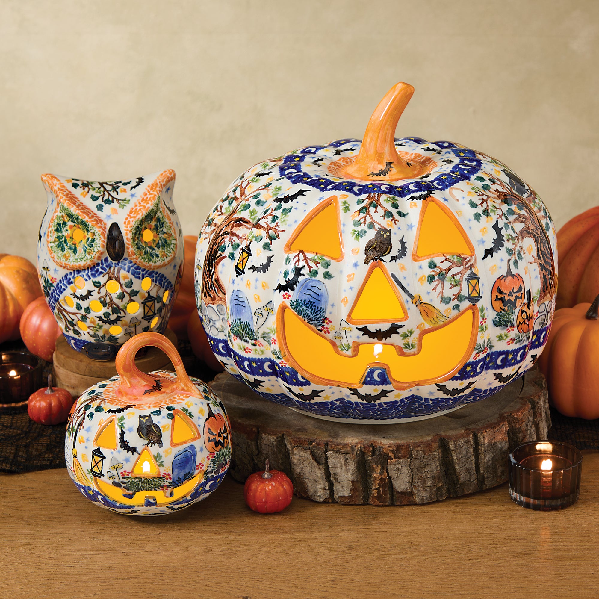 Polish Pottery Lucky Ladybug Mug & Plate Set | Uno Alla Volta