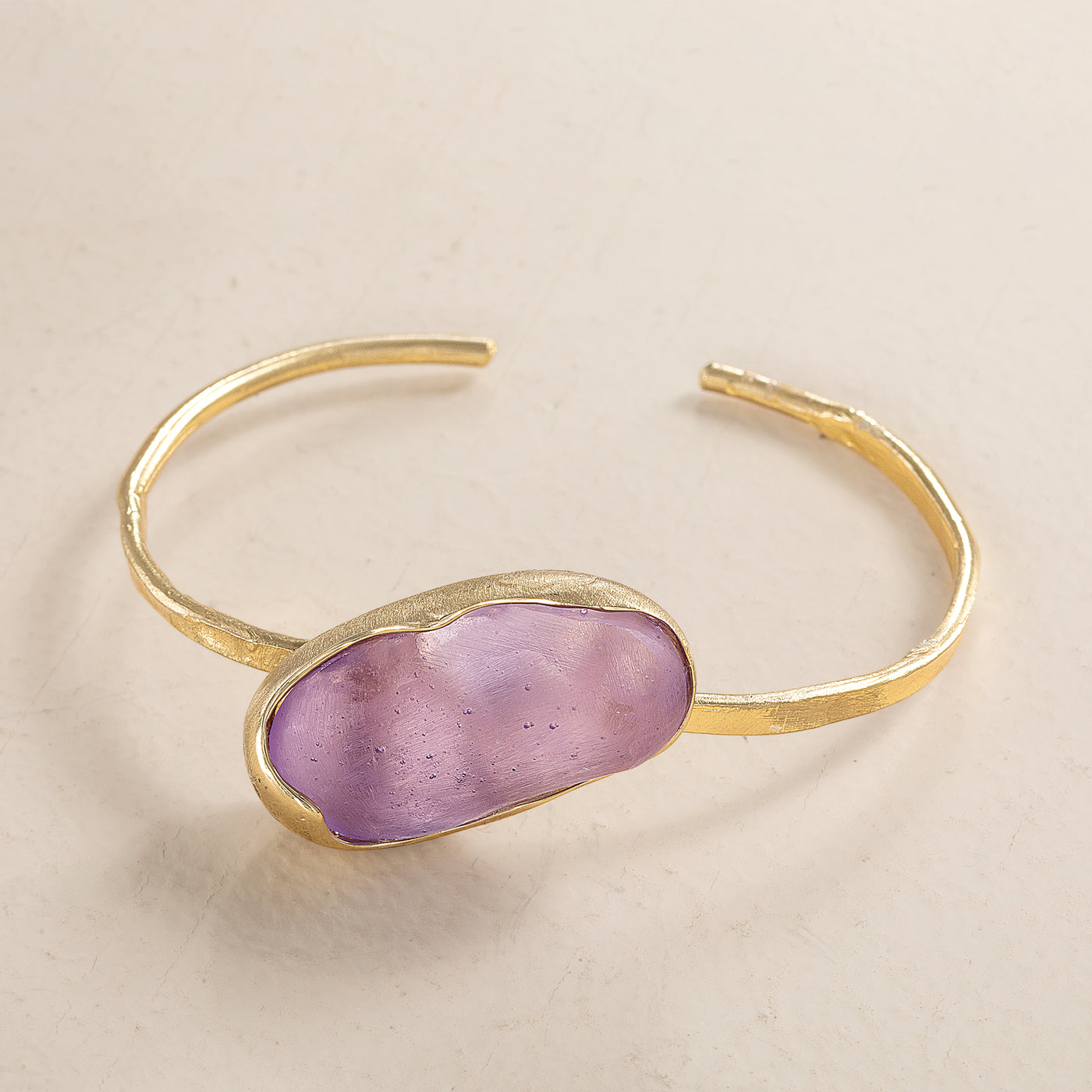 Vibrant in Violet Freeform Bracelet