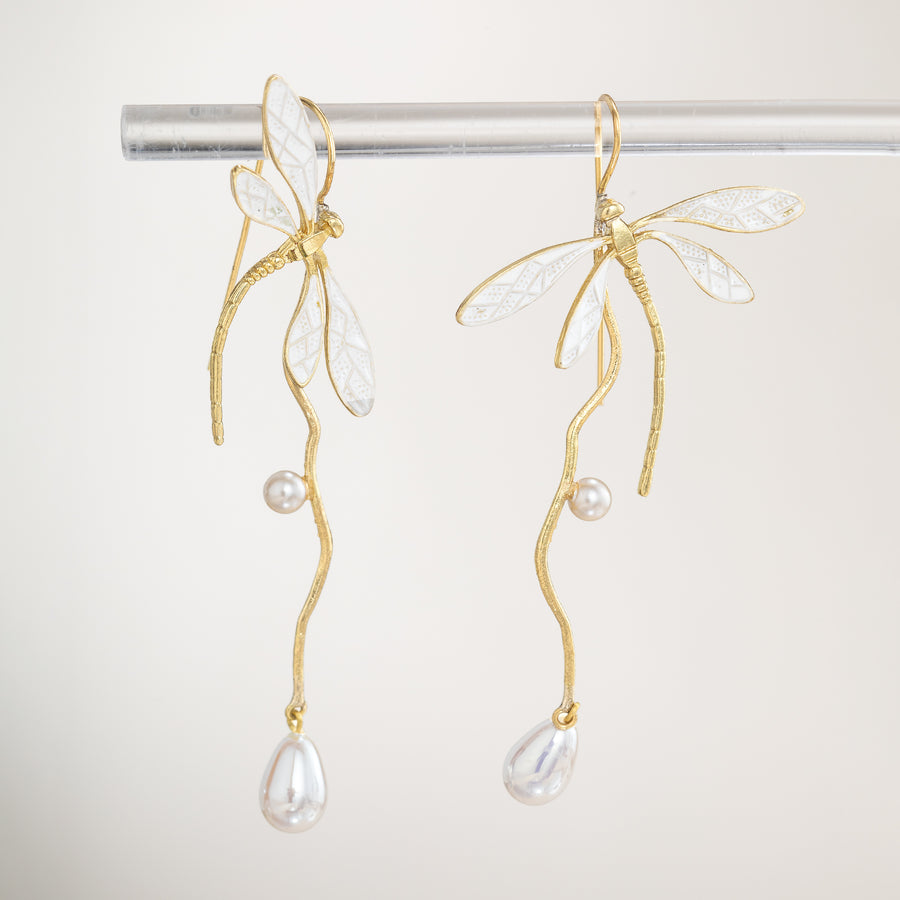 Darling Sparkling Dragonfly Earrings