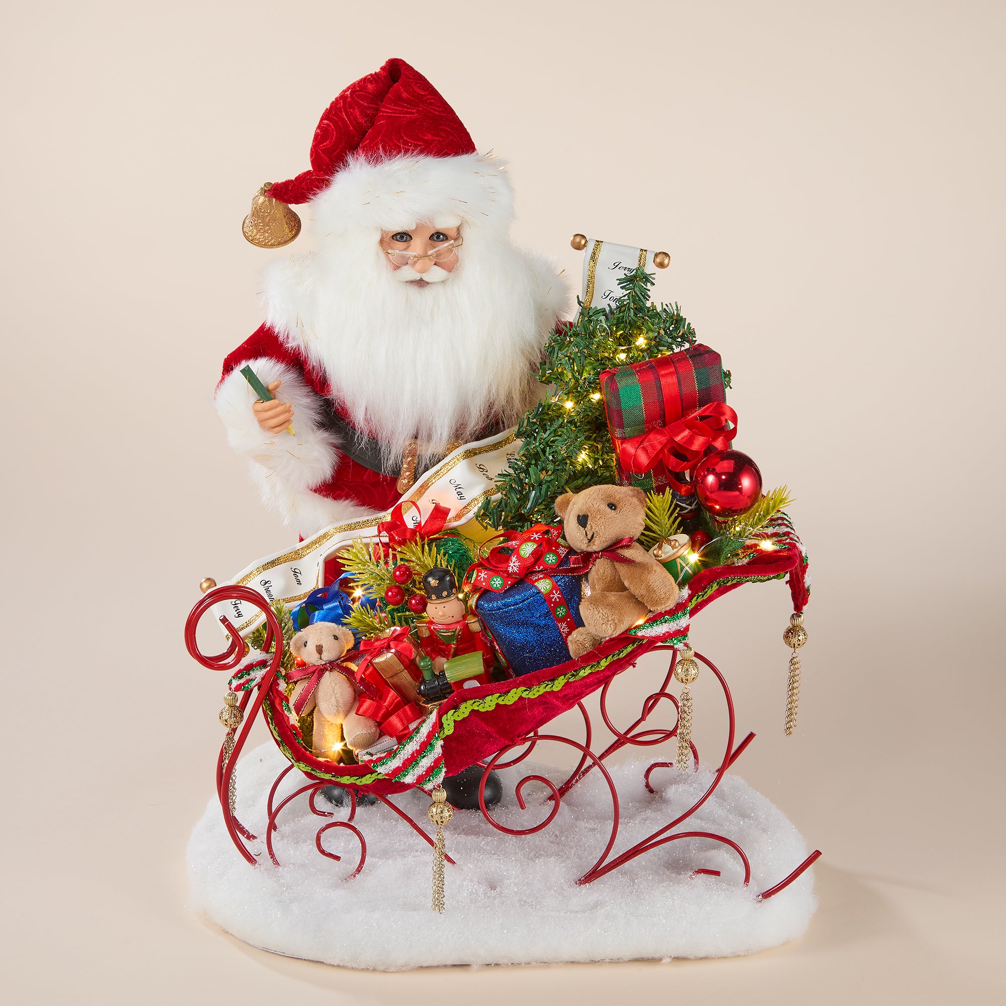 Lighted Special Delivery Collectible Santa (Preorder)