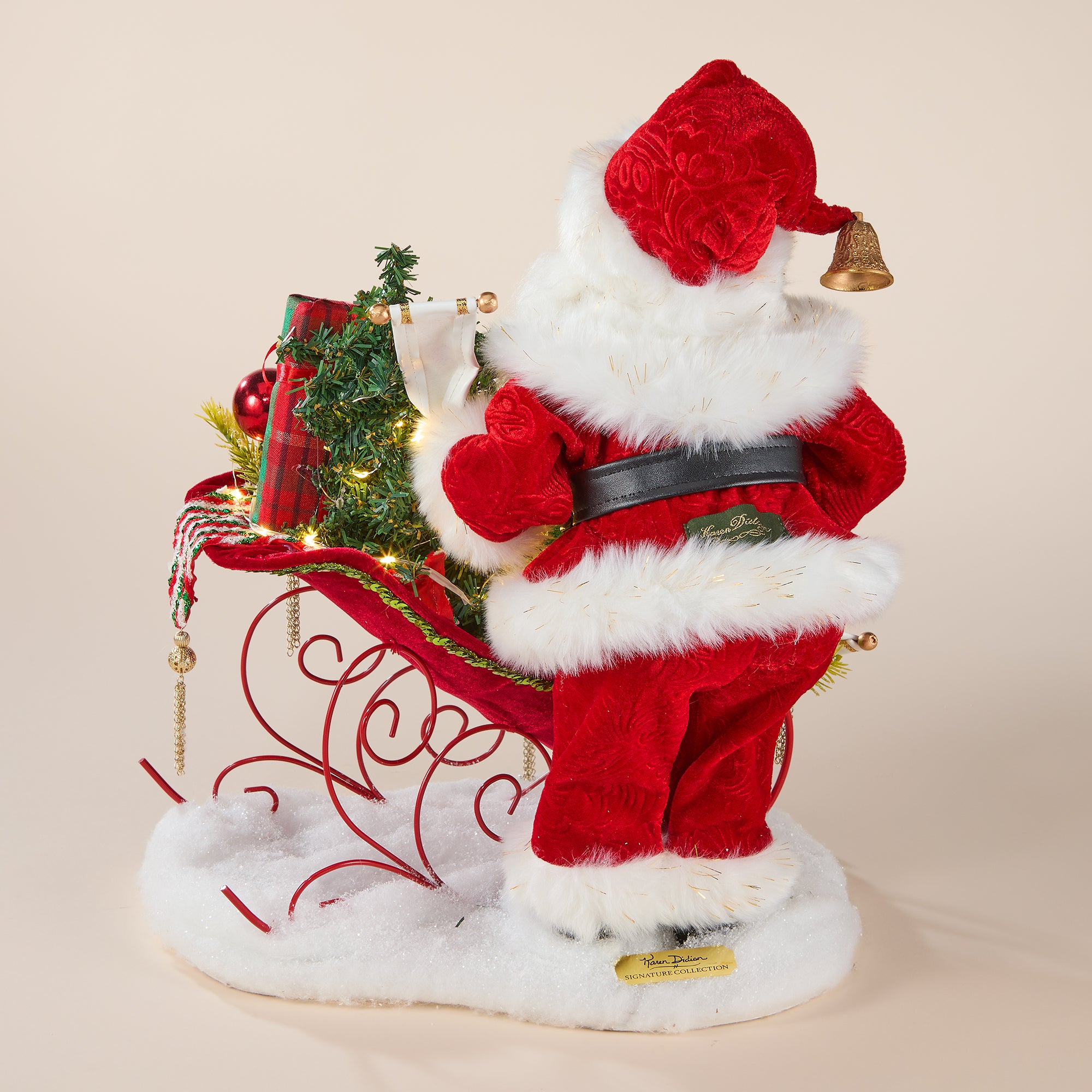 Lighted Special Delivery Collectible Santa (Preorder)