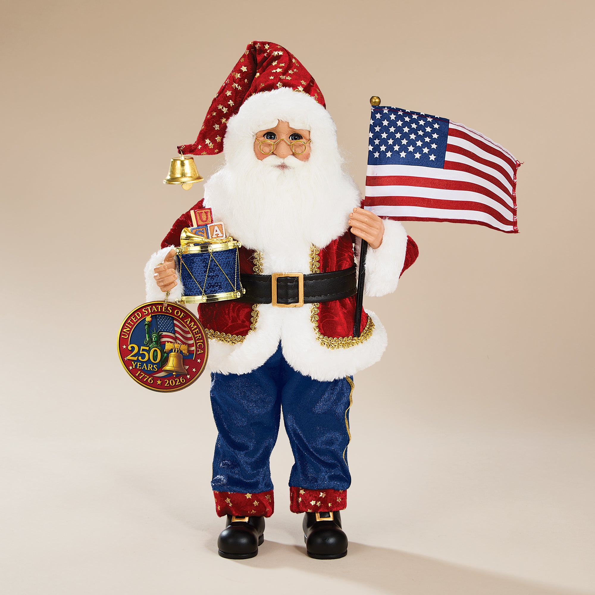 250th Celebration Santa Sculpture (Preorder)