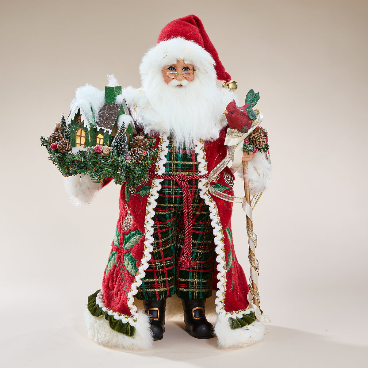 Lighted Spirit Of Christmas Santa