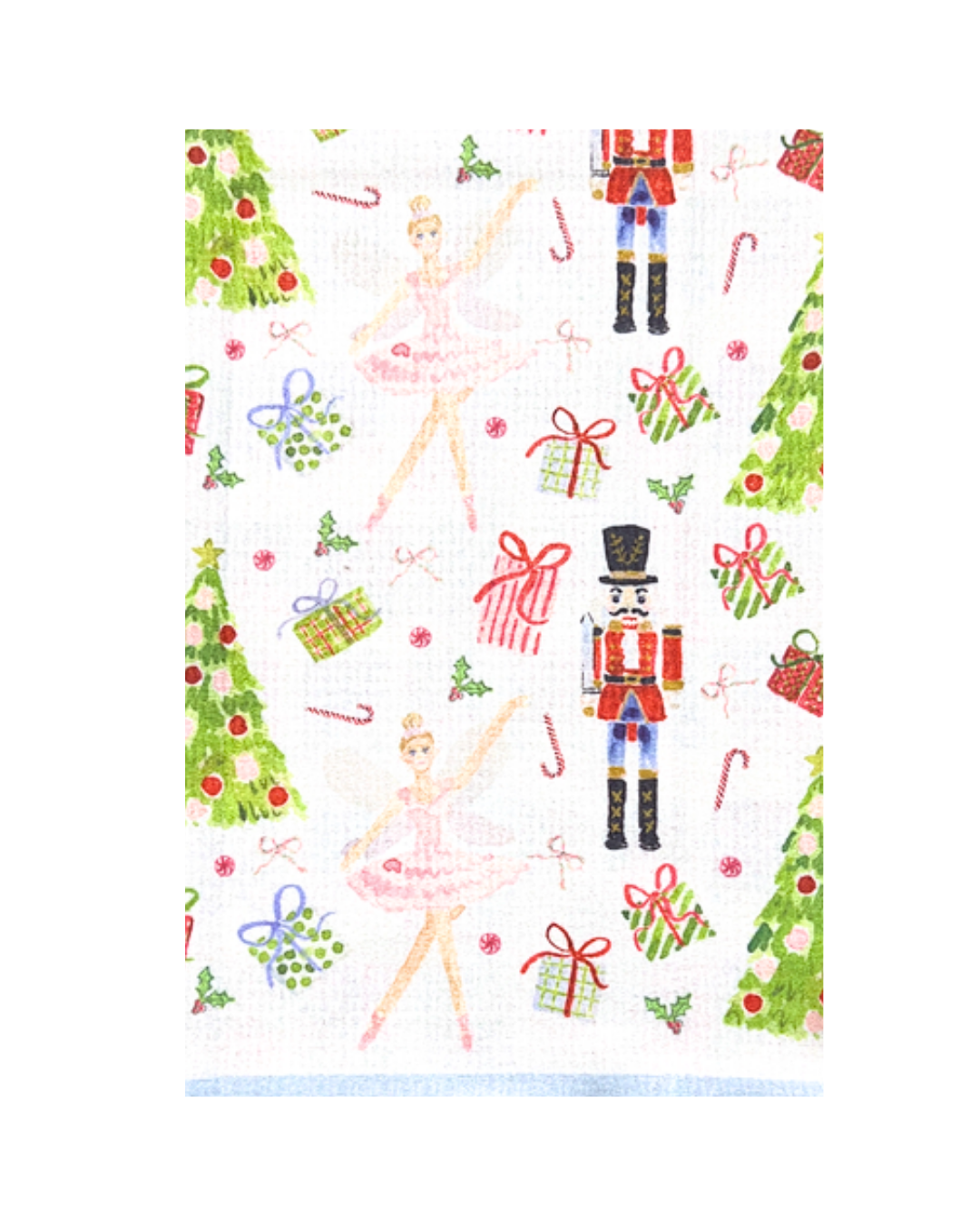 Nutcracker Ballet Double-Sided Tea Towel