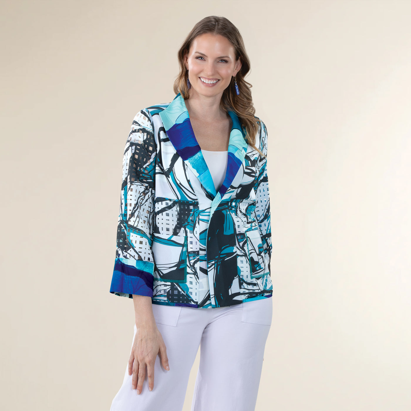 Reversible Cityscapes Jacket