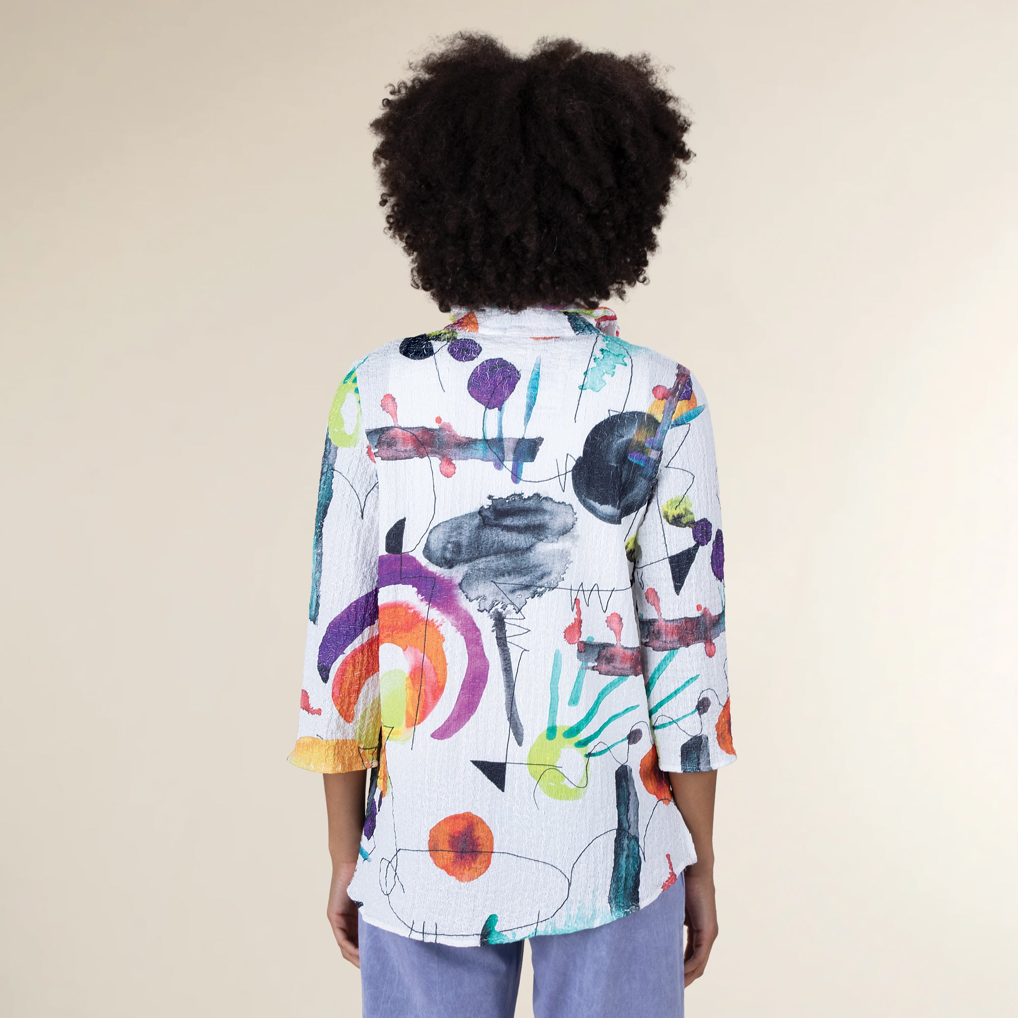Artisan Abstract Blouse