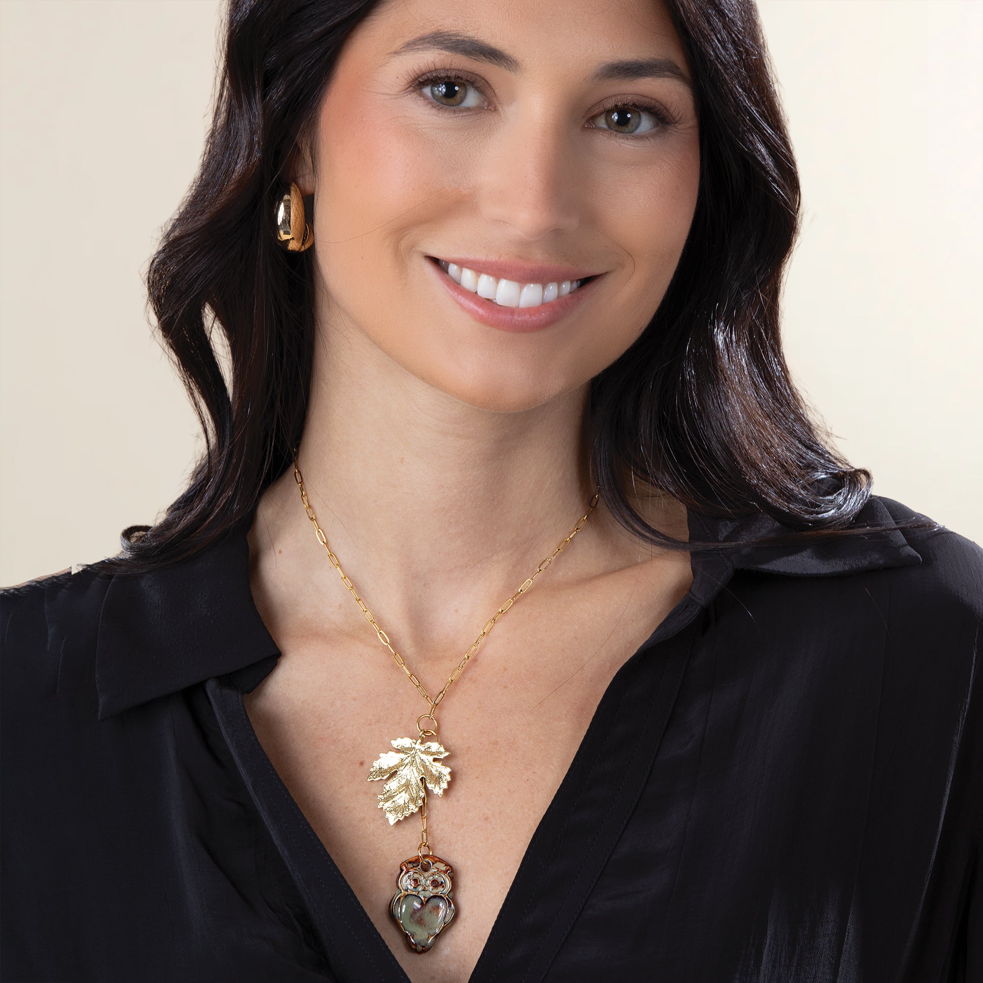 Wise Old Owl Necklace