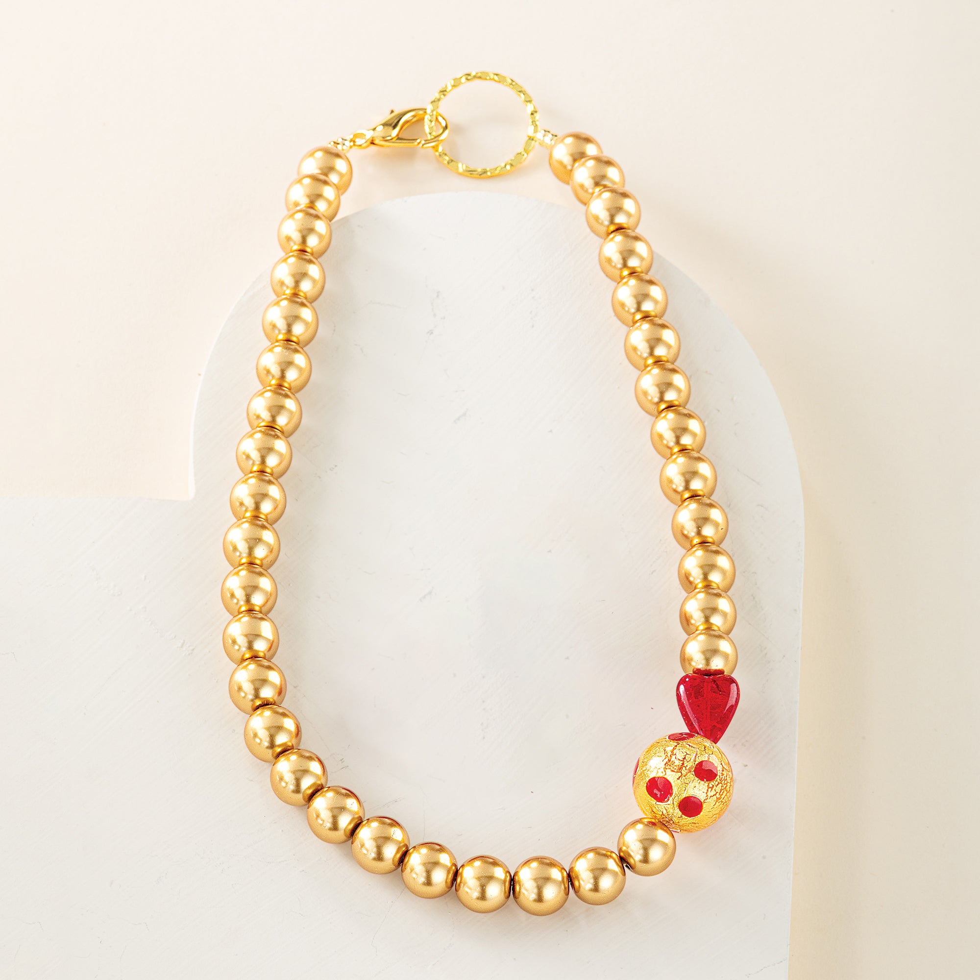 Murano Glass Focus On Love Necklace