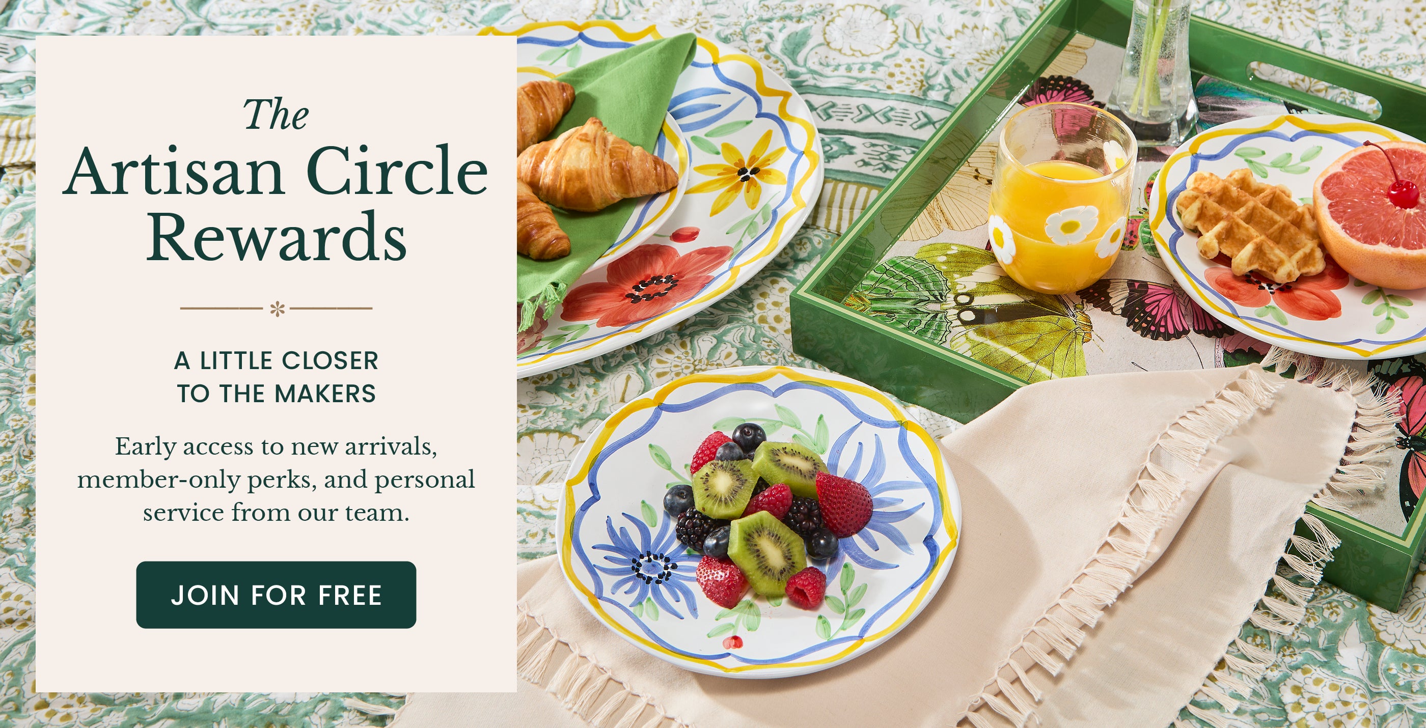Artisan Circle Rewards