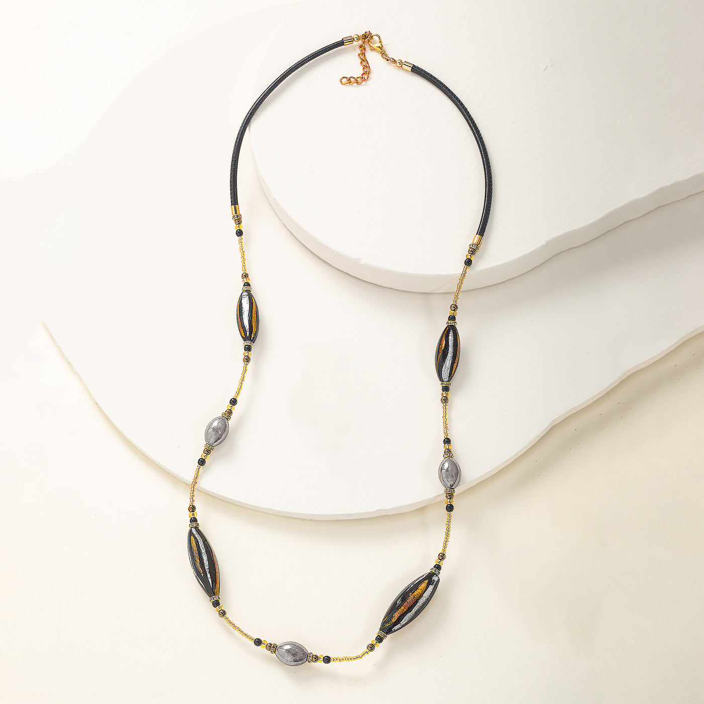 Murano Glass Safari Stylings Necklace
