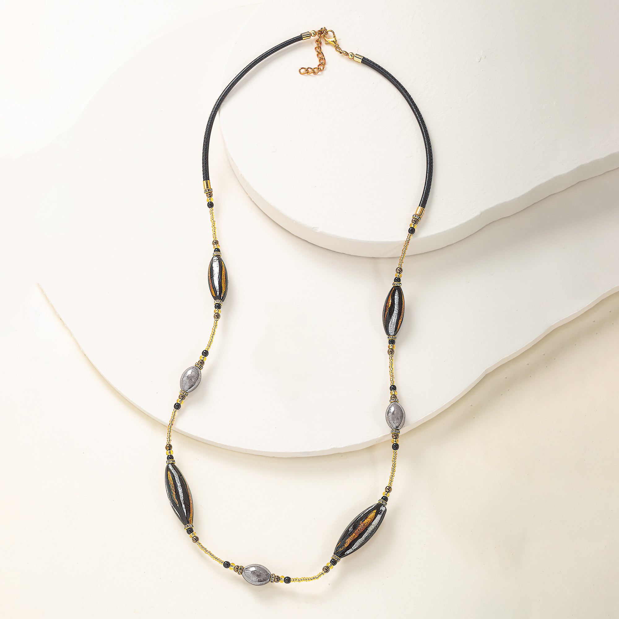 Murano Glass Safari Stylings Necklace