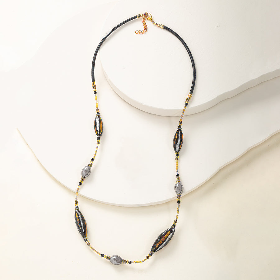 Murano Glass Safari Stylings Necklace