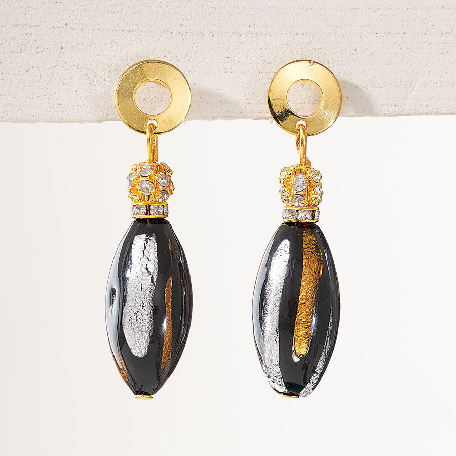 Murano Glass Safari Stylings Earrings