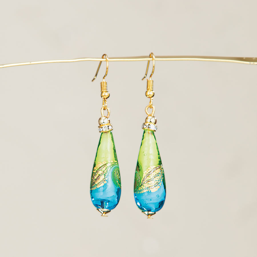 Murano Glass South Beach Earrings