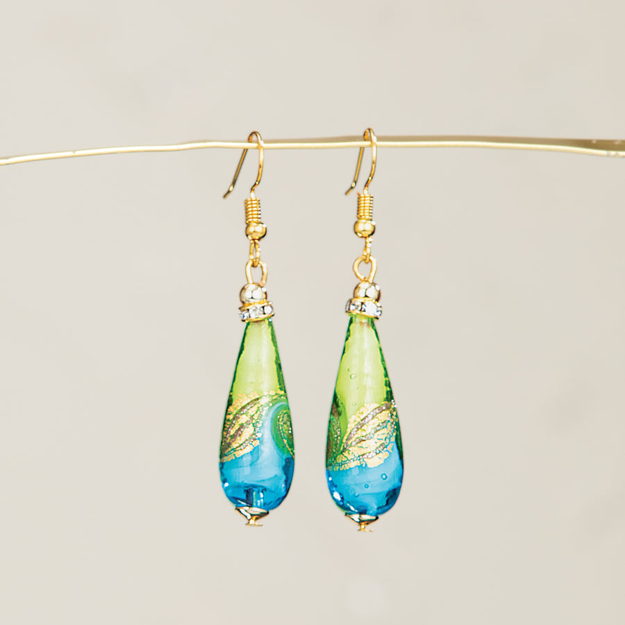 Murano Glass South Beach Earrings (Preorder)
