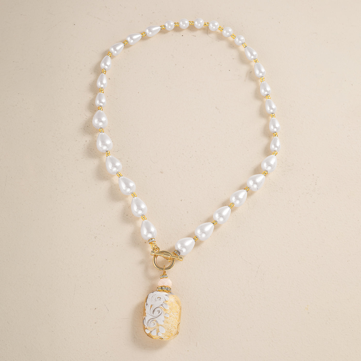 Murano Glass Classic Elegance Pendant Necklace