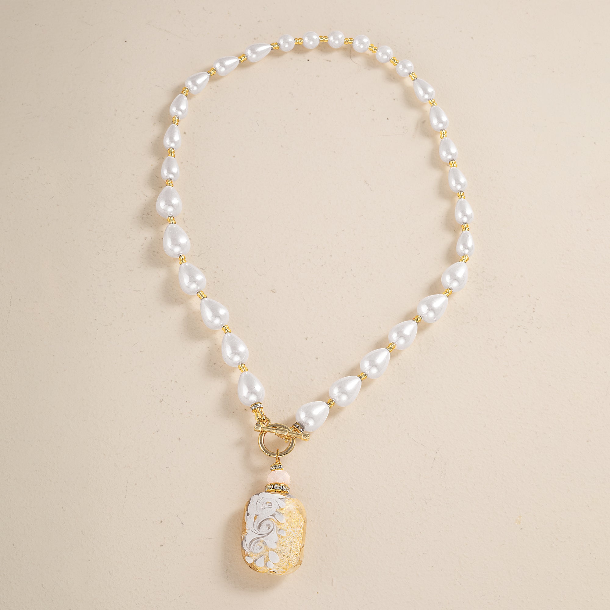 Murano Glass Classic Elegance Pendant Necklace