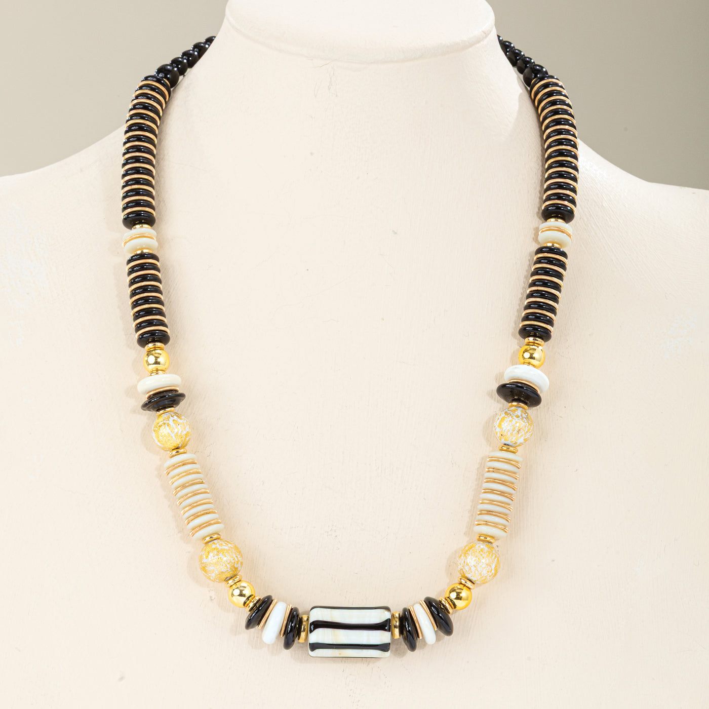 Murano Glass Tribal Luxe Necklace