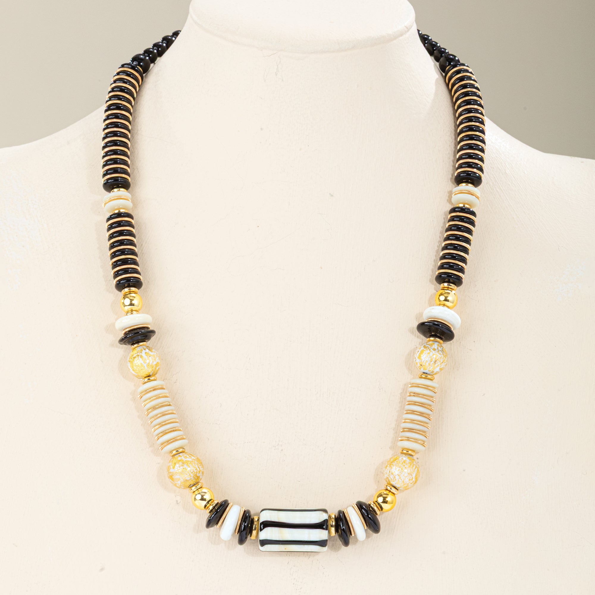 Murano Glass Tribal Luxe Necklace