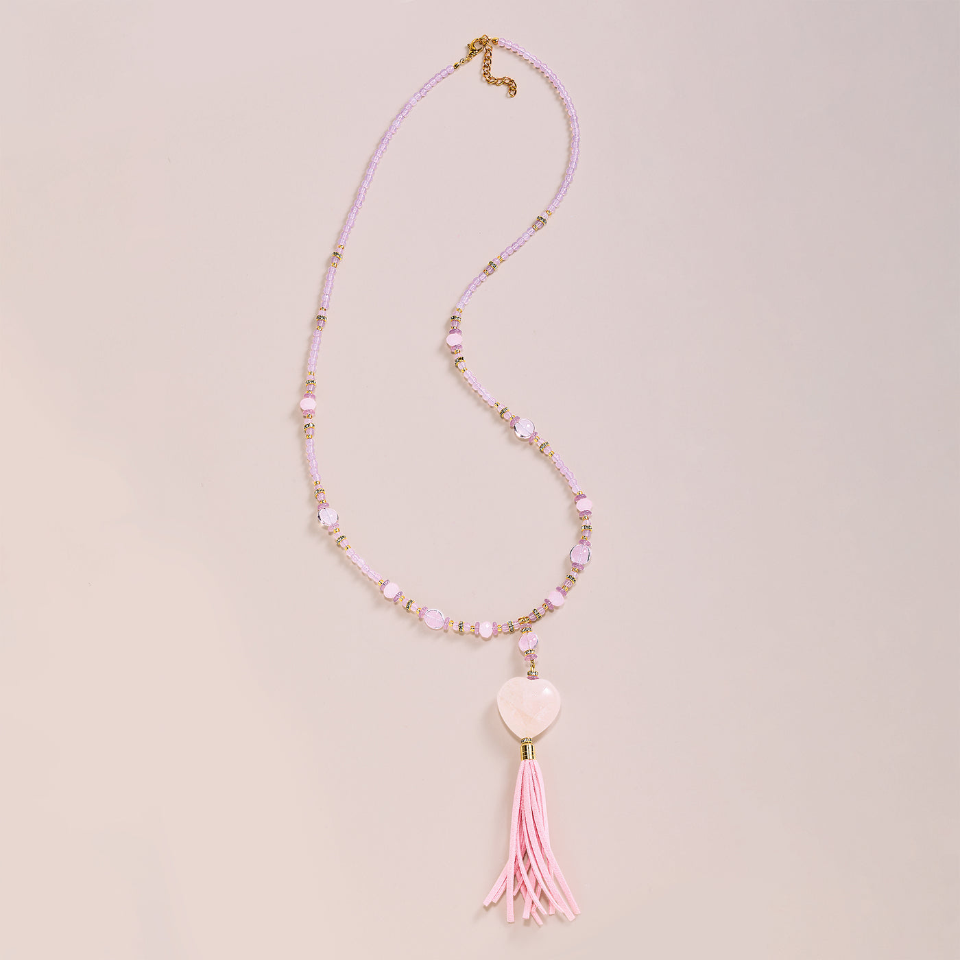 Glass Of Venice Murano Glass Heart Necklace & Earrings Set - Handmade In Italy Venetian Jewelry